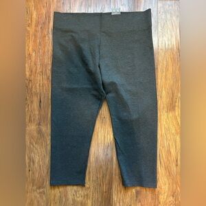 Worthington Women’s Dark Gray Leggings Size 2X Stretch